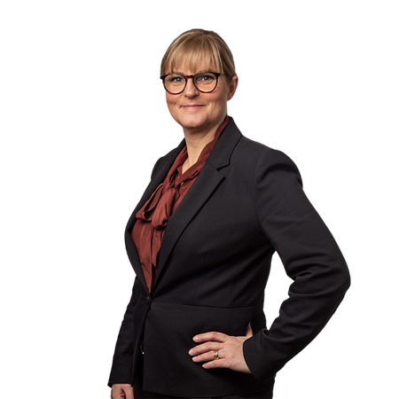 Jeanette Hagman, mäklare på Erik Olsson. Område Gribbylund, Löttingelund.